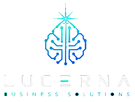 Lucerna Business Solutions — yapay zeka destekli iş çözümleri logosu